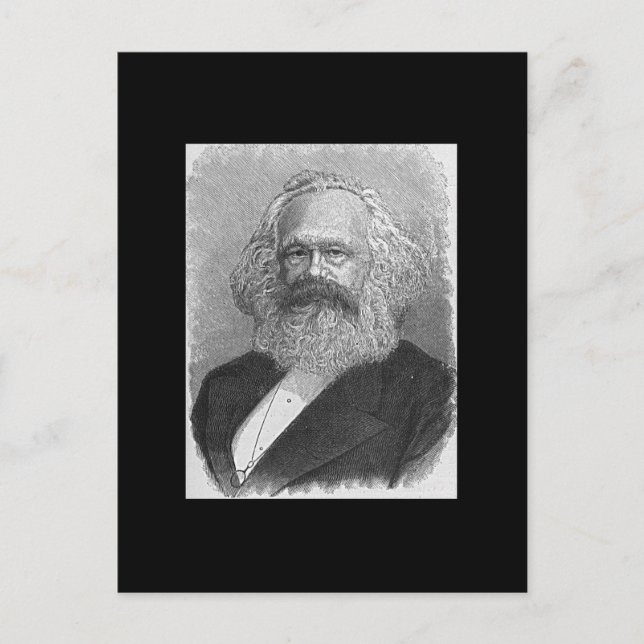 Karl Marx Postcard (Front)