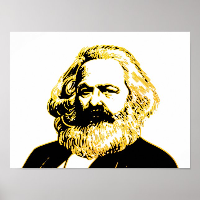 Karl Marx Poster (Front)