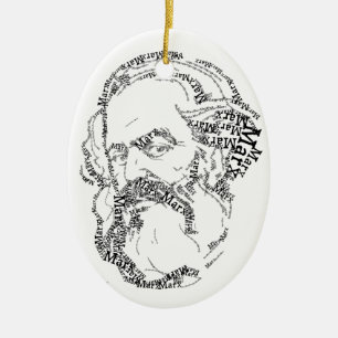 Karl Marx Socialism Ornament