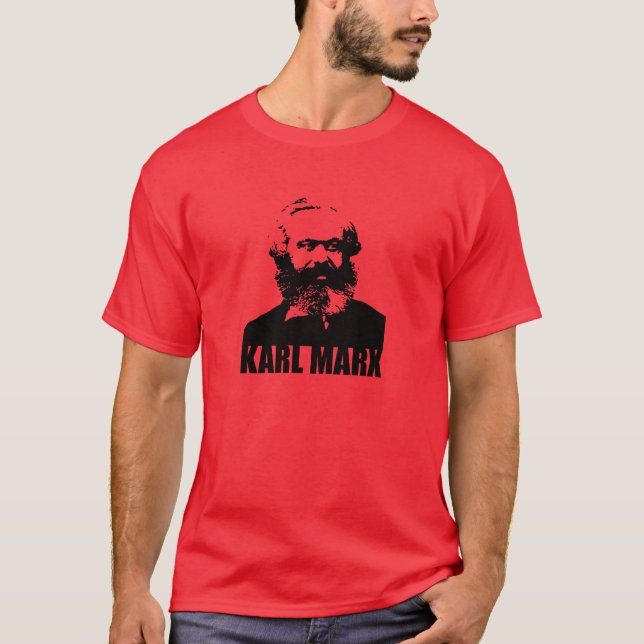 Karl Marx Socialist Communist Revolution TShirt (Front)