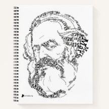 Karl Marx Spiral Notebook