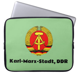 Karl Marx Stadt, Deutsche Demokratische Republik Laptop Sleeve