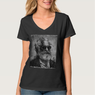 Karl Marx with sunglasses, communist, socialism, M T-Shirt