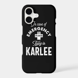 Karlee Personalised Name Birthday Gift