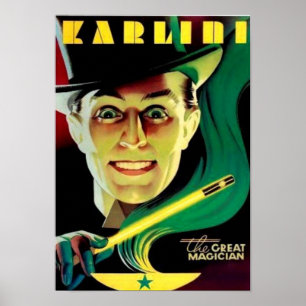 Karlini -- Vintage Magic Poster