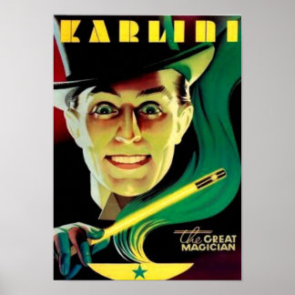 Karlini -- Vintage Magic Poster