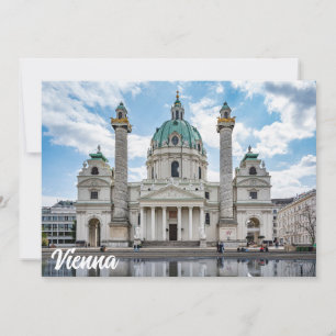 Karlskirche in Vienna, Austria