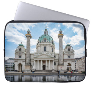 Karlskirche in Vienna, Austria Laptop Sleeve
