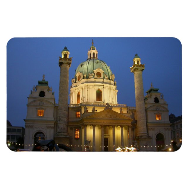 Karlskirche, Vienna Austria Magnet (Horizontal)