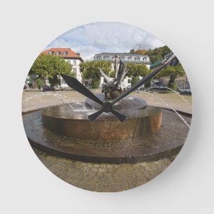 Karlsplatz (Karl's Square), Old Town Heidelberg Round Clock