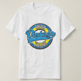 karlstad sweden vintage style logo. T-Shirt