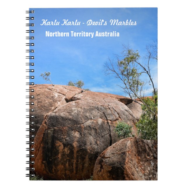 Karlu Karlu "Devil's Marbles" Notebook (Front)