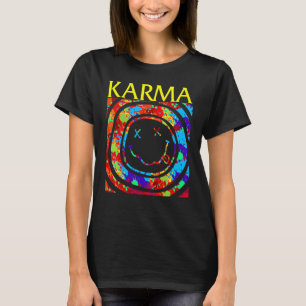 Karma Buddha Yoga Vintage Universal Law Buddhism P T-Shirt