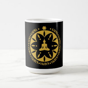 Karma Buddhist Religion - Buddhism Six Sages Coffee Mug