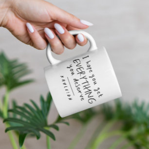 Karma get everything you deserve mug
