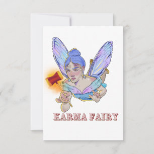 Karma Greeting Card