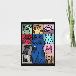 Karma Is Cat Shirt Cat Lover  Card