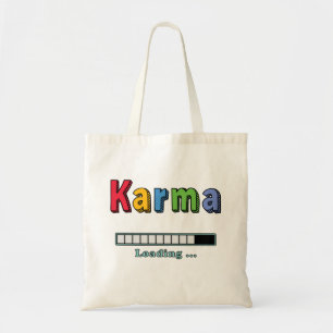 Karma Loading... Tote bag