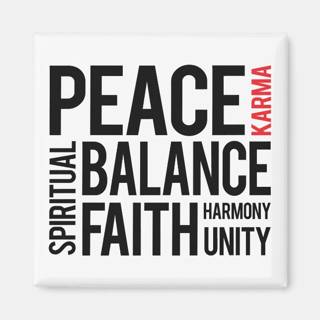 Karma Magnet (Front)