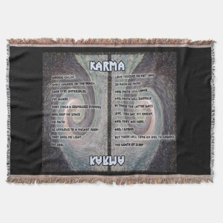 Karma Oboros Tapestry Throw