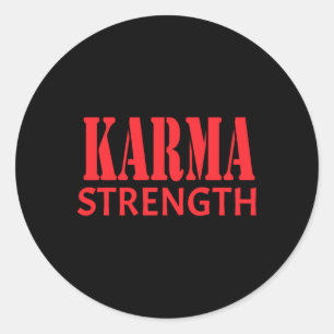 Karma Strength Sticker 