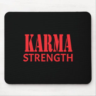 Karma Strength Sticker Mouse Mat