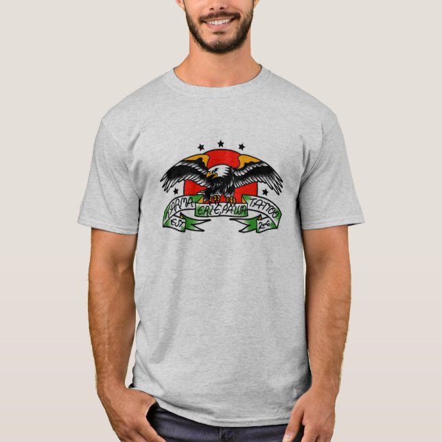 karma tattoo tshirt erie, pa (Front)