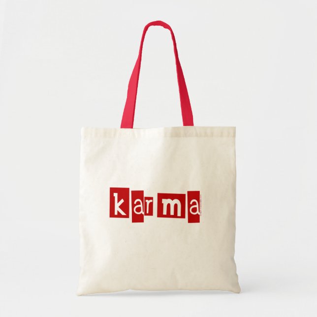 Karma Tote Bag (Front)