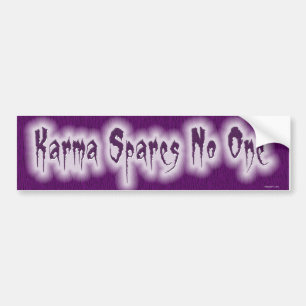 Karma W Bumper Sticker