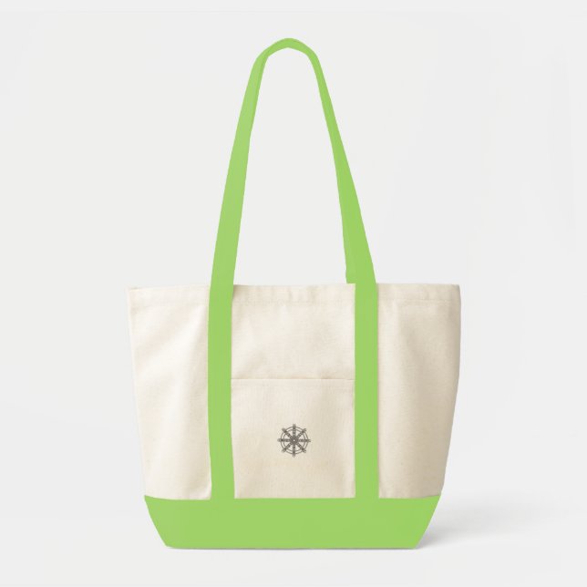 Karma Wheel Tote Bag (Front)