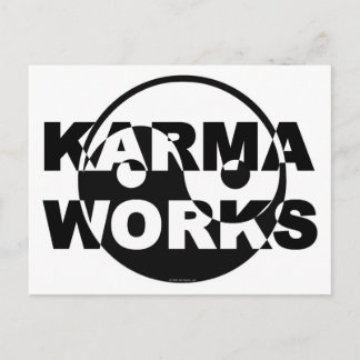 Karma Works Postcard
