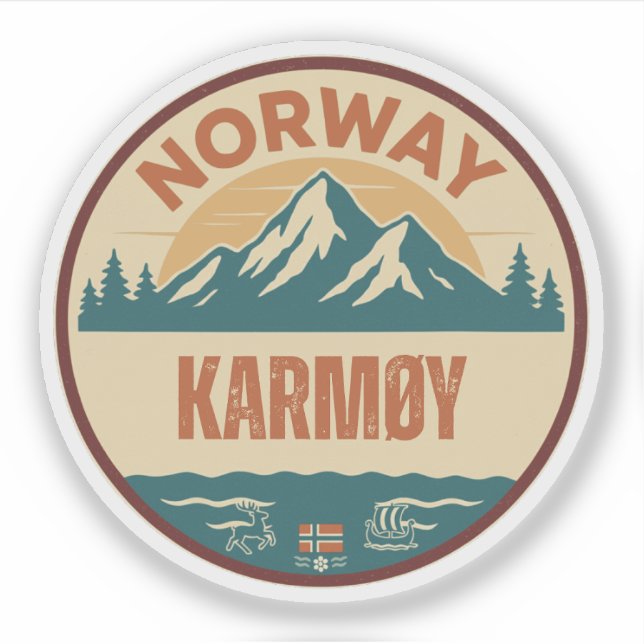 Karmøy, Norge Norway (Front)
