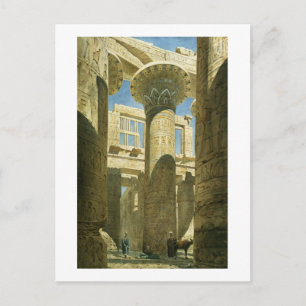 Karnak, c.1866 (w/c on paper) postcard