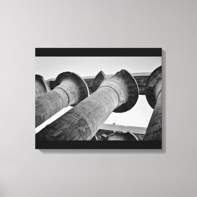 Karnak Columns Canvas Print (Front)
