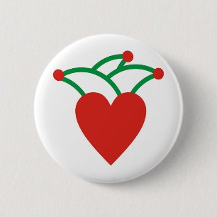 Karneval 6 Cm Round Badge