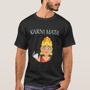Karni Mata black rats and white rats temples T-Shirt