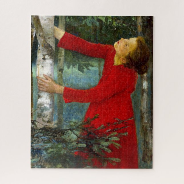 Károly Ferenczy - Birdsong Jigsaw Puzzle (Vertical)