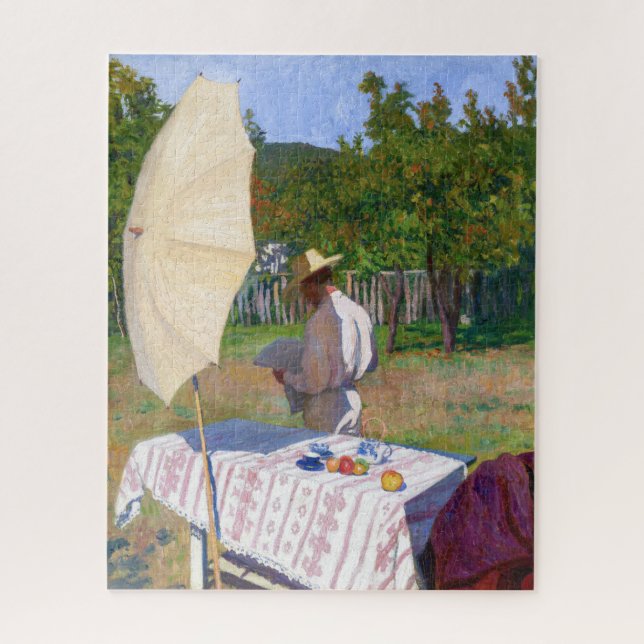 Károly Ferenczy - October Jigsaw Puzzle (Vertical)