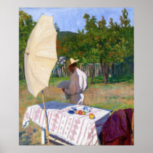 Károly Ferenczy - October Poster