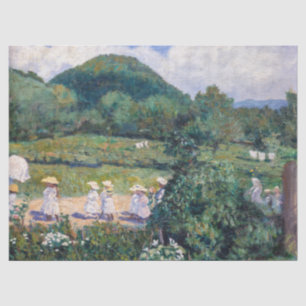 Károly Ferenczy - Picnic in May (Summer Day) Tissue Paper