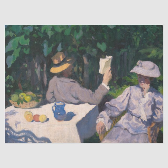 Károly Ferenczy - Sunny Morning Tissue Paper (Front)