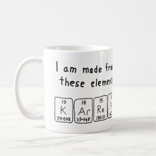 Karren periodic table name mug