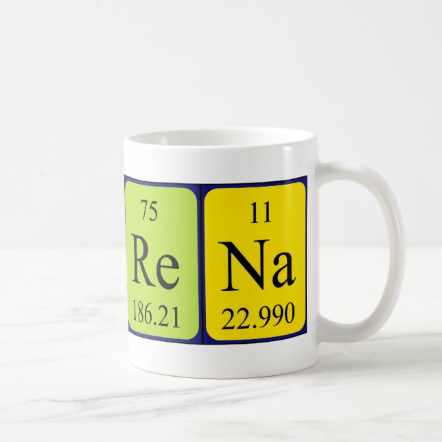 Karrena periodic table name mug (Right)