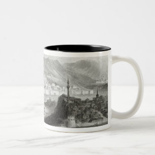 Kars, engraved by J. Godfrey, c.1860 Two-Tone Coffee Mug