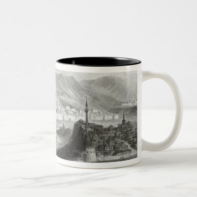 Kars, engraved by J. Godfrey, c.1860 Two-Tone Coffee Mug (Right)