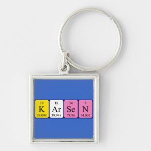 Karsen periodic table name keyring