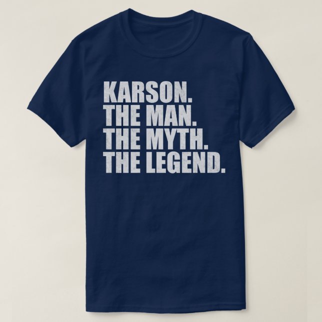 KarsonKarson Name Karson given name T-Shirt (Design Front)