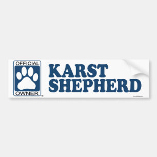 Karst Shepherd Blue Bumper Sticker