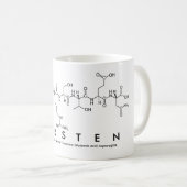 Karsten peptide name mug (Front Right)