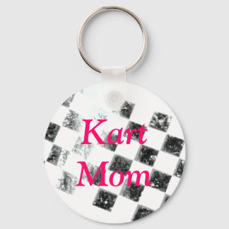 Kart Mum Key Ring
